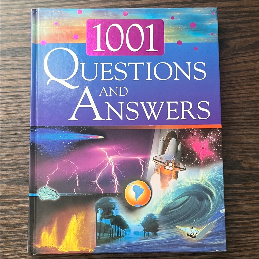 1001 Questions and Answers Hardcover Book
